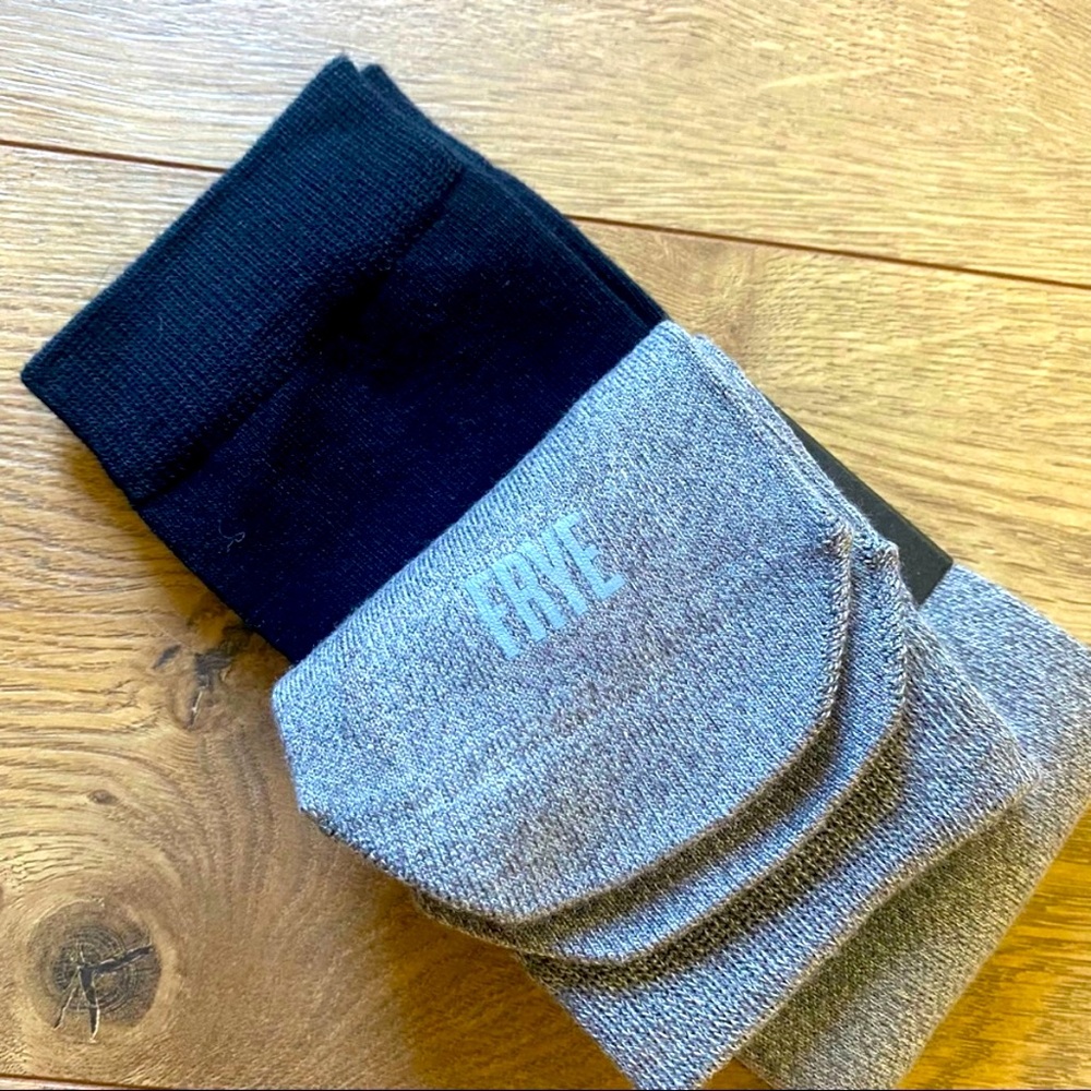 Brand New: Frye Boot Socks, 2 Pair